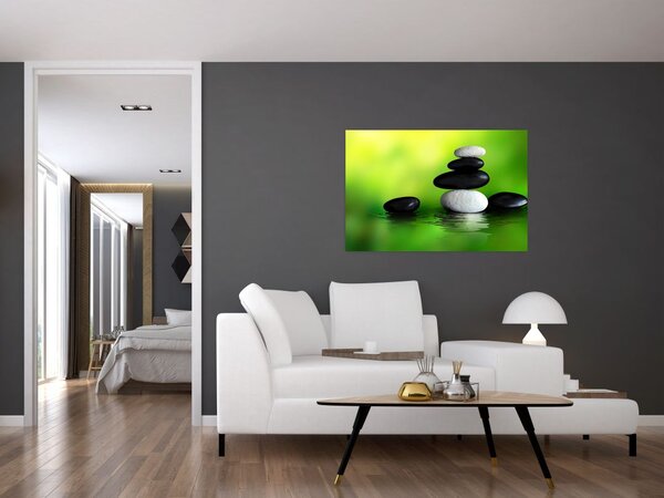 Slika - Kamenje za opuštanje (90x60 cm)