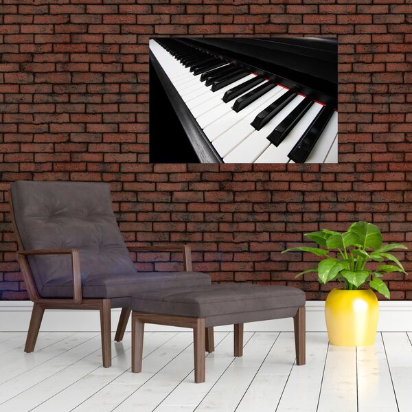 Slika klavirskih tipki (90x60 cm)