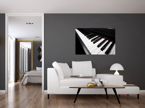 Slika klavirskih tipki (90x60 cm)