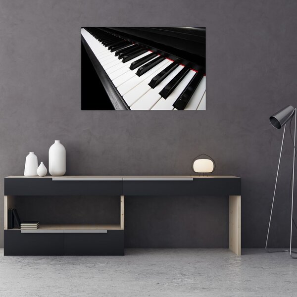 Slika klavirskih tipki (90x60 cm)