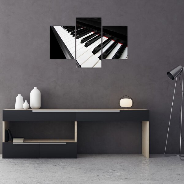 Slika klavirskih tipki (90x60 cm)