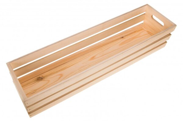 ATMOWOOD Drvena gajba za cvijeće - 60 cm