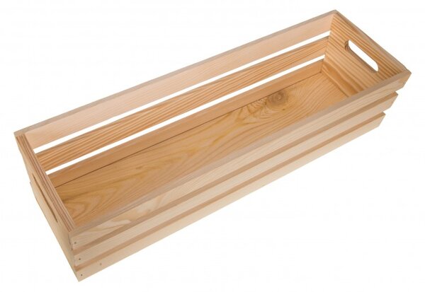 ATMOWOOD Drvena gajba za cvijeće - 50 cm