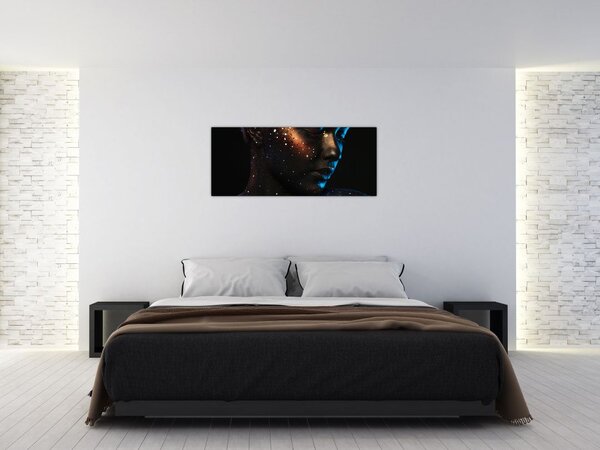 Blistava slika žene (120x50 cm)