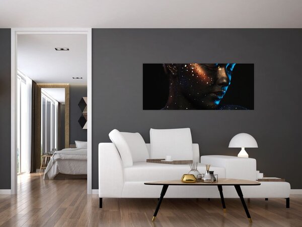 Blistava slika žene (120x50 cm)