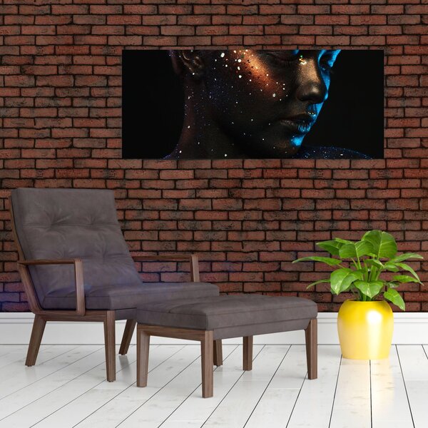 Blistava slika žene (120x50 cm)