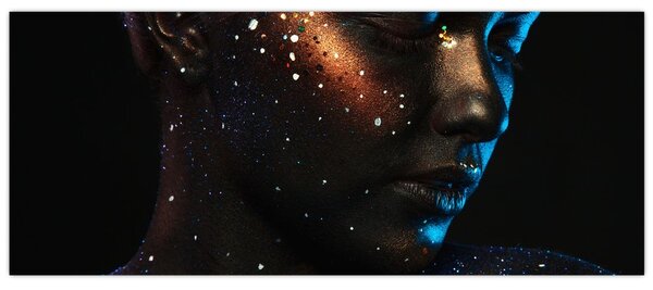 Blistava slika žene (120x50 cm)