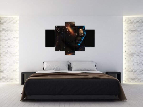 Blistava slika žene (150x105 cm)