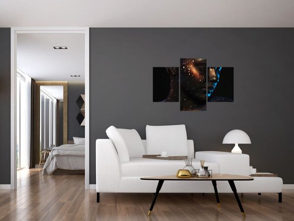 Blistava slika žene (90x60 cm)