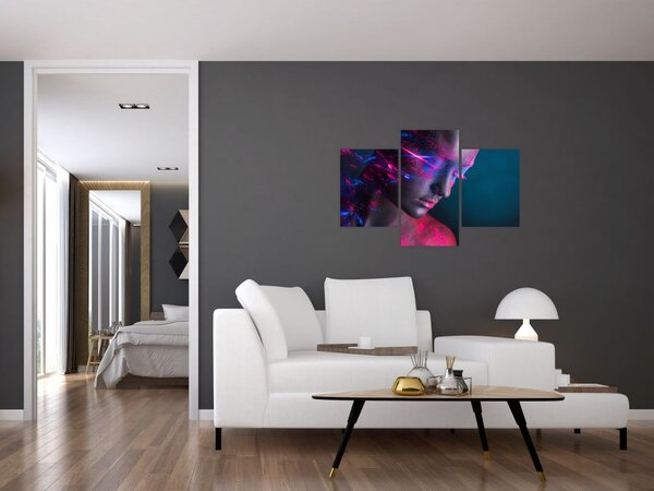 Blistava slika žene (90x60 cm)