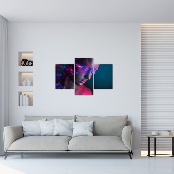 Blistava slika žene (90x60 cm)