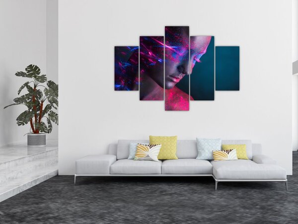 Blistava slika žene (150x105 cm)