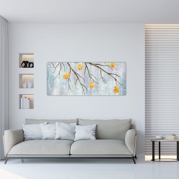 Slika - Kišna jesen (120x50 cm)