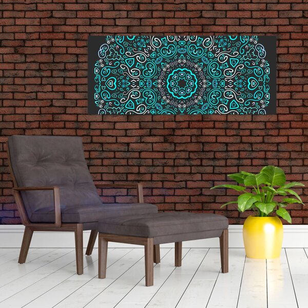 Slika ornamentalne apstrakcije (120x50 cm)