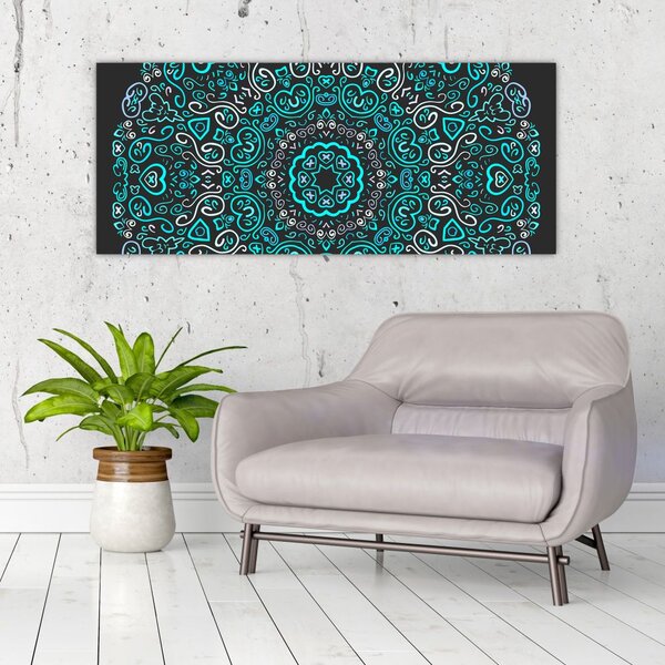 Slika ornamentalne apstrakcije (120x50 cm)
