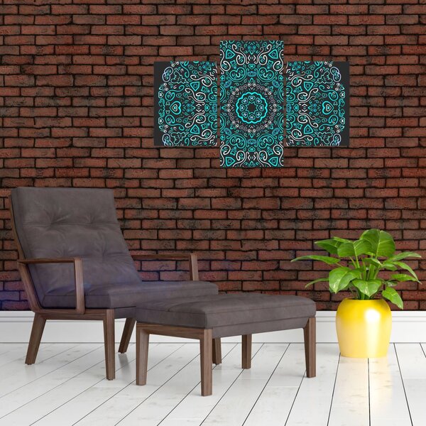 Slika ornamentalne apstrakcije (90x60 cm)
