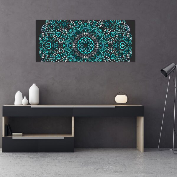 Slika ornamentalne apstrakcije (120x50 cm)