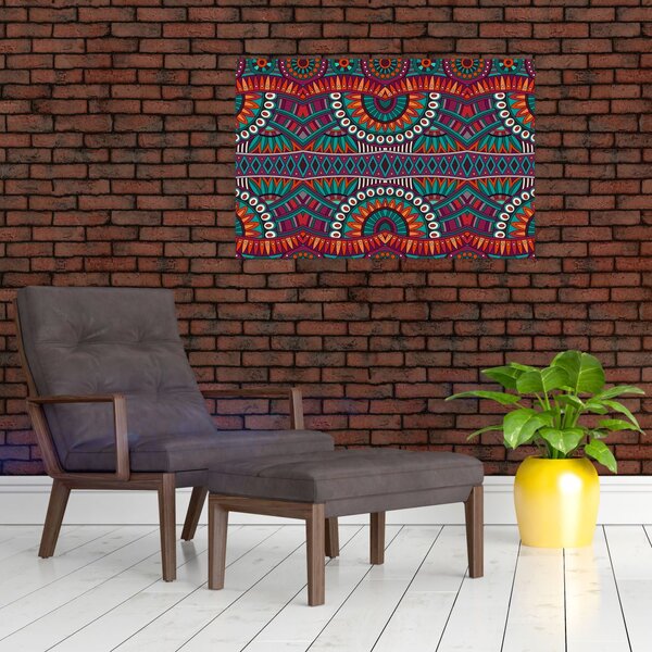 Slika ornamentalne apstrakcije (90x60 cm)