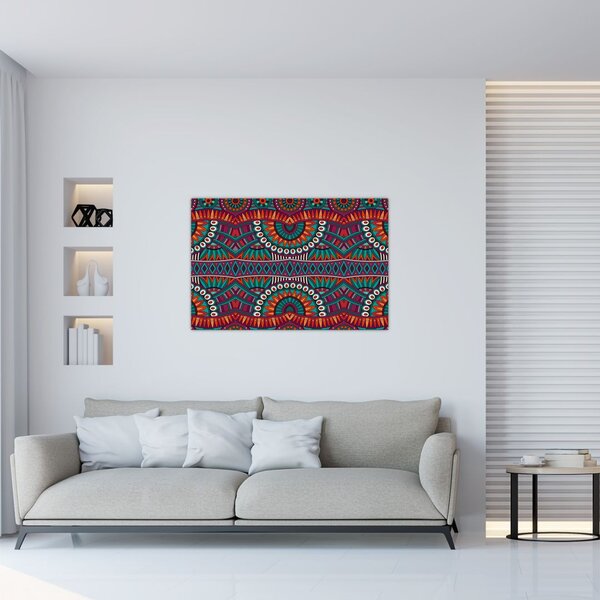 Slika ornamentalne apstrakcije (90x60 cm)