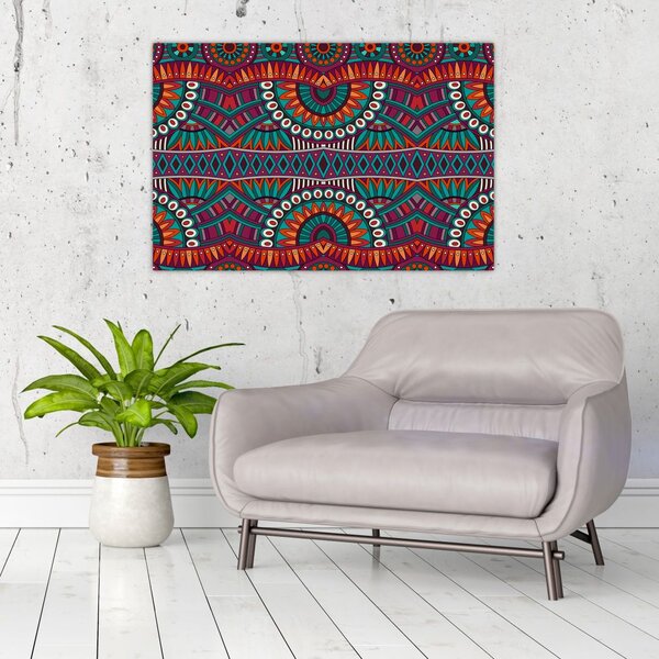 Slika ornamentalne apstrakcije (90x60 cm)
