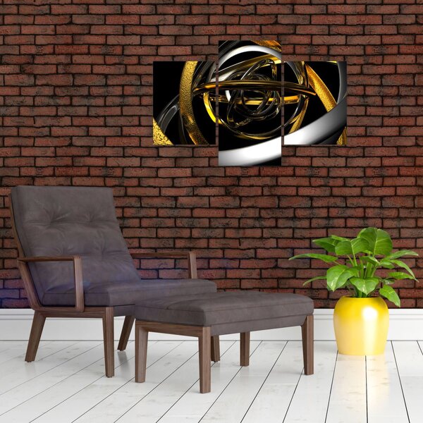 Slika moderne apstrakcije (90x60 cm)