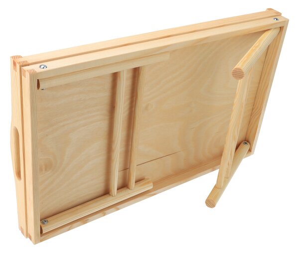 ATMOWOOD Drveni poslužavnik za krevet 50x30 cm