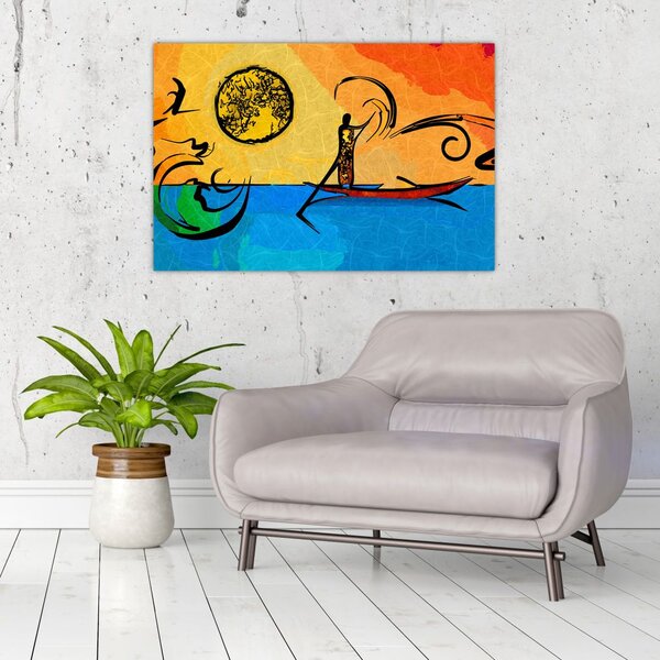 Slika drevne slike (90x60 cm)