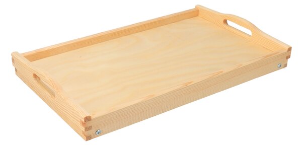 ATMOWOOD Drveni poslužavnik za krevet 50x30 cm