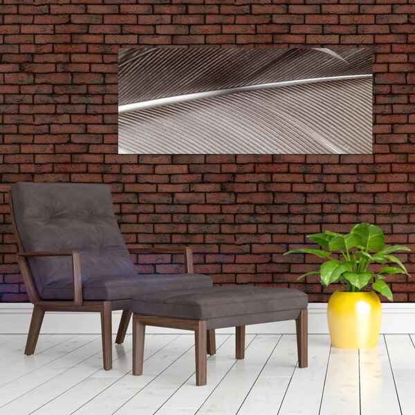 Apstraktna slika vlakana (120x50 cm)