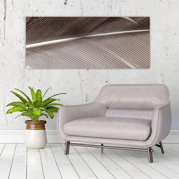 Apstraktna slika vlakana (120x50 cm)