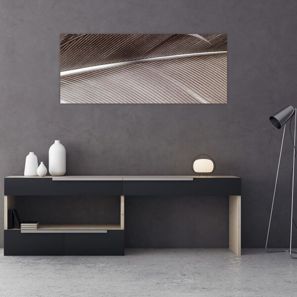 Apstraktna slika vlakana (120x50 cm)