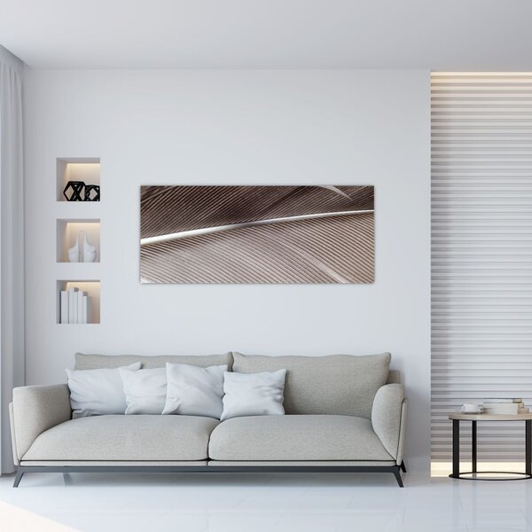 Apstraktna slika vlakana (120x50 cm)