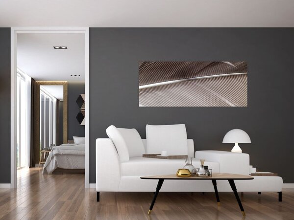 Apstraktna slika vlakana (120x50 cm)