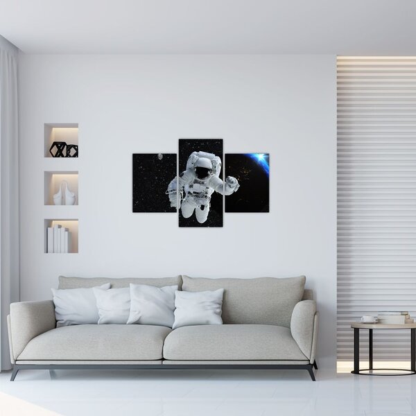 Slika - Astronaut u svemiru (90x60 cm)
