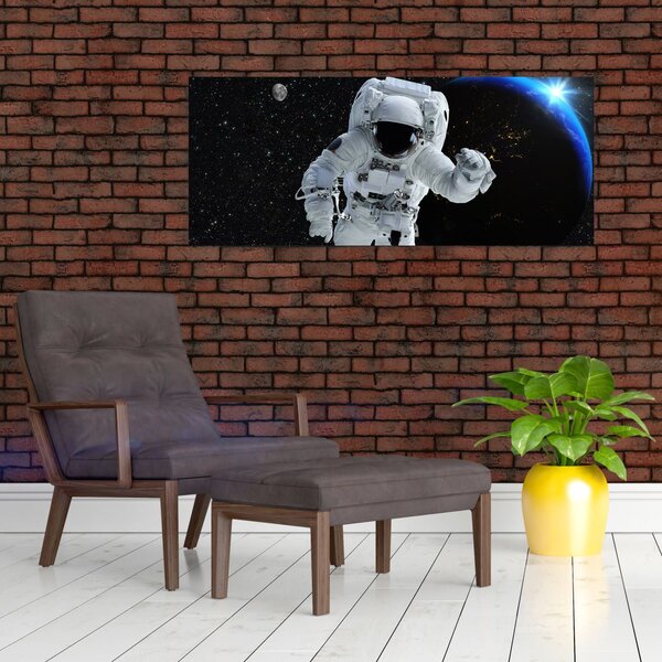 Slika - Astronaut u svemiru (120x50 cm)