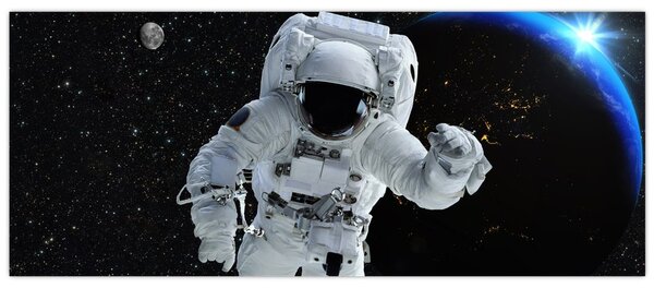 Slika - Astronaut u svemiru (120x50 cm)
