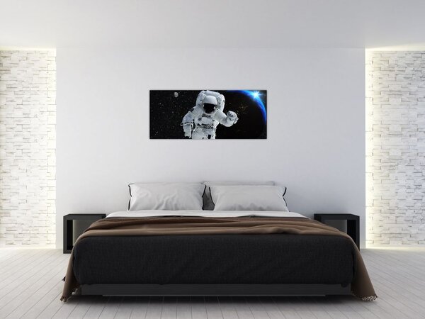 Slika - Astronaut u svemiru (120x50 cm)