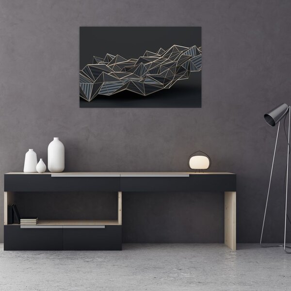 Slika apstrakcije (90x60 cm)