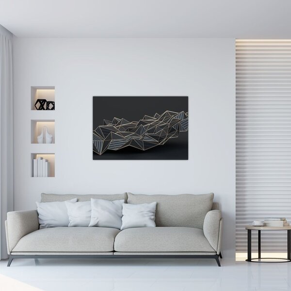 Slika apstrakcije (90x60 cm)