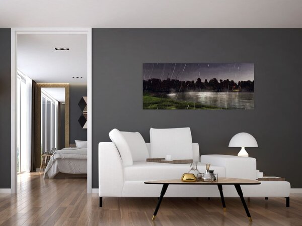 Slika - Kišna večer (120x50 cm)