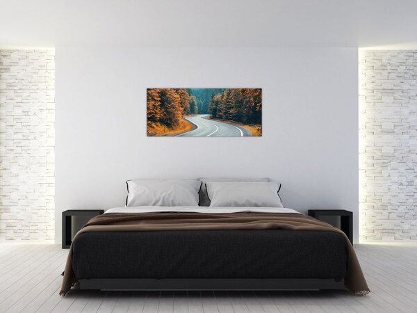 Slika - Vijugava cesta (120x50 cm)