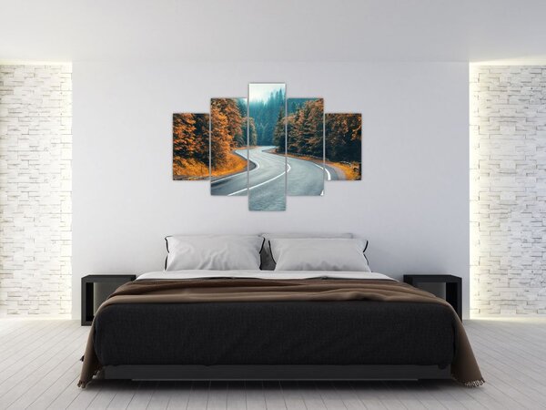 Slika - Vijugava cesta (150x105 cm)