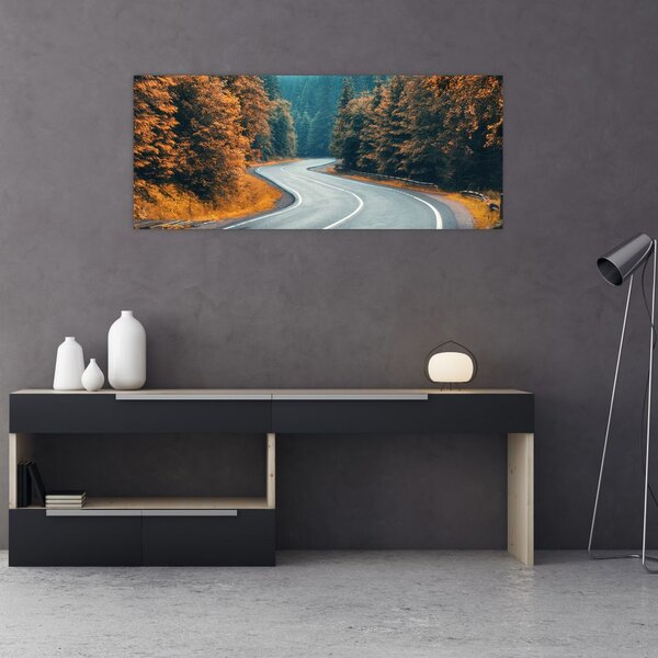 Slika - Vijugava cesta (120x50 cm)