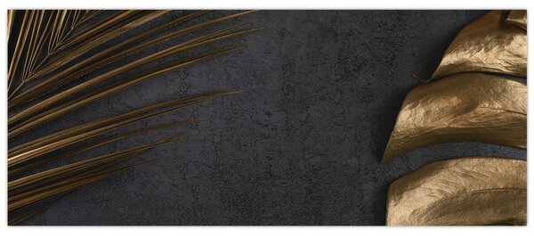 Slika sa zlatnim lišćem (120x50 cm)