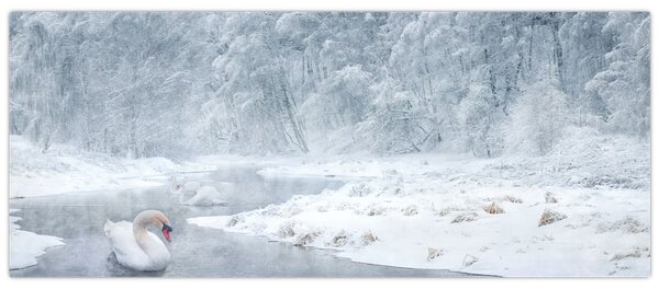 Slika labudova (120x50 cm)
