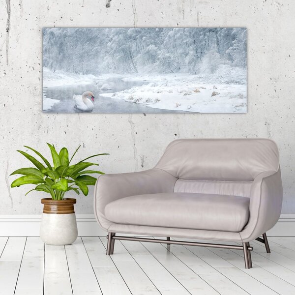Slika labudova (120x50 cm)