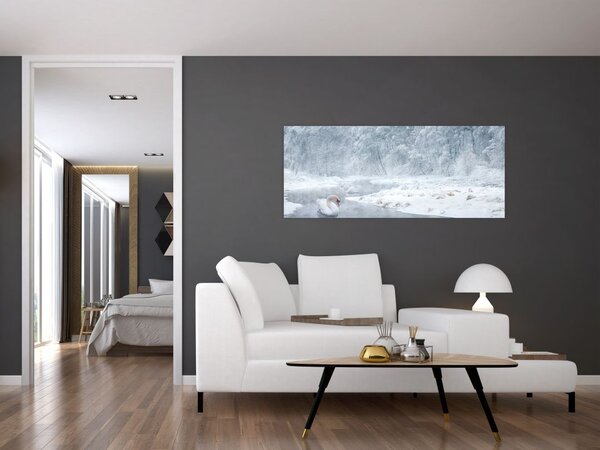 Slika labudova (120x50 cm)