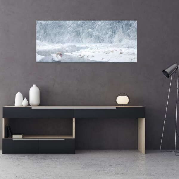 Slika labudova (120x50 cm)