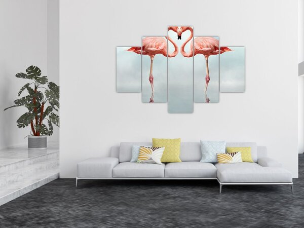 Slika dva flaminga (150x105 cm)