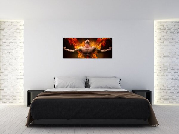 Slika - Muška snaga (120x50 cm)